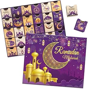 Purple Ramadan Calendar